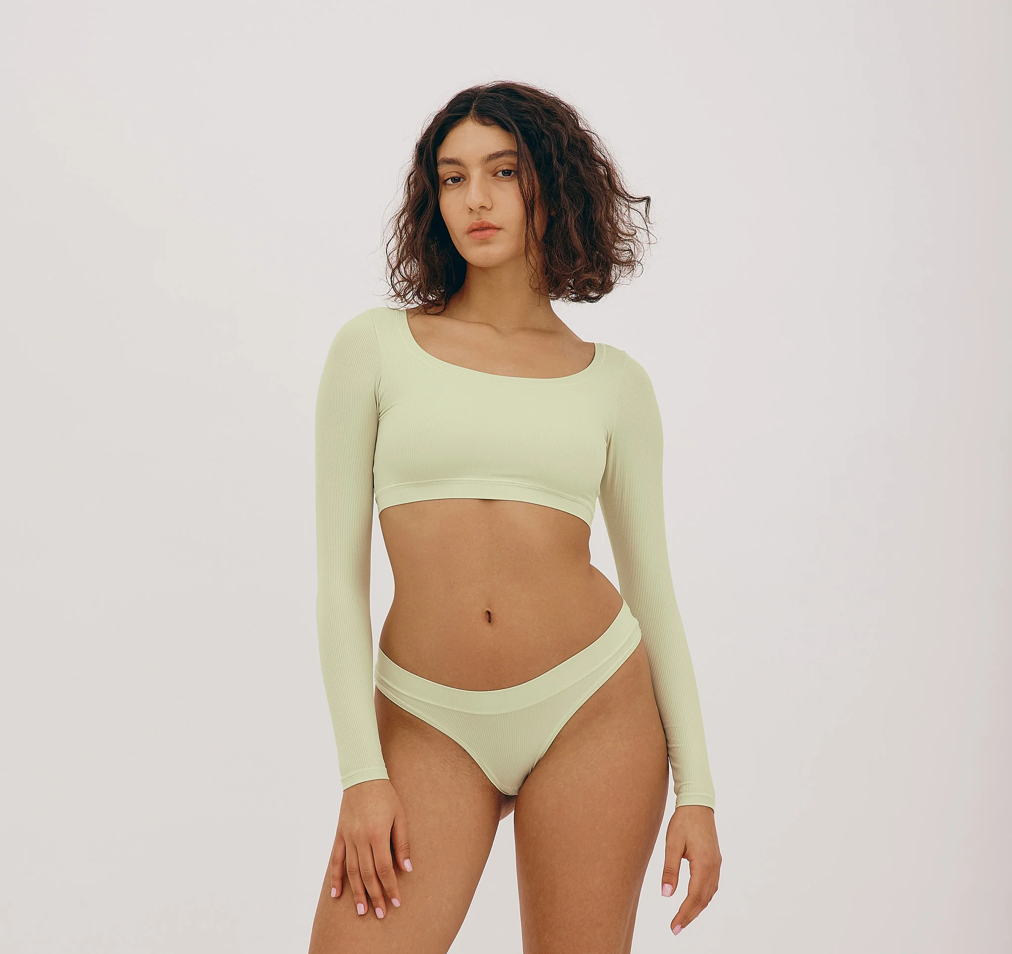Algae Life Naked Rib High-Leg Briefs - Image 3