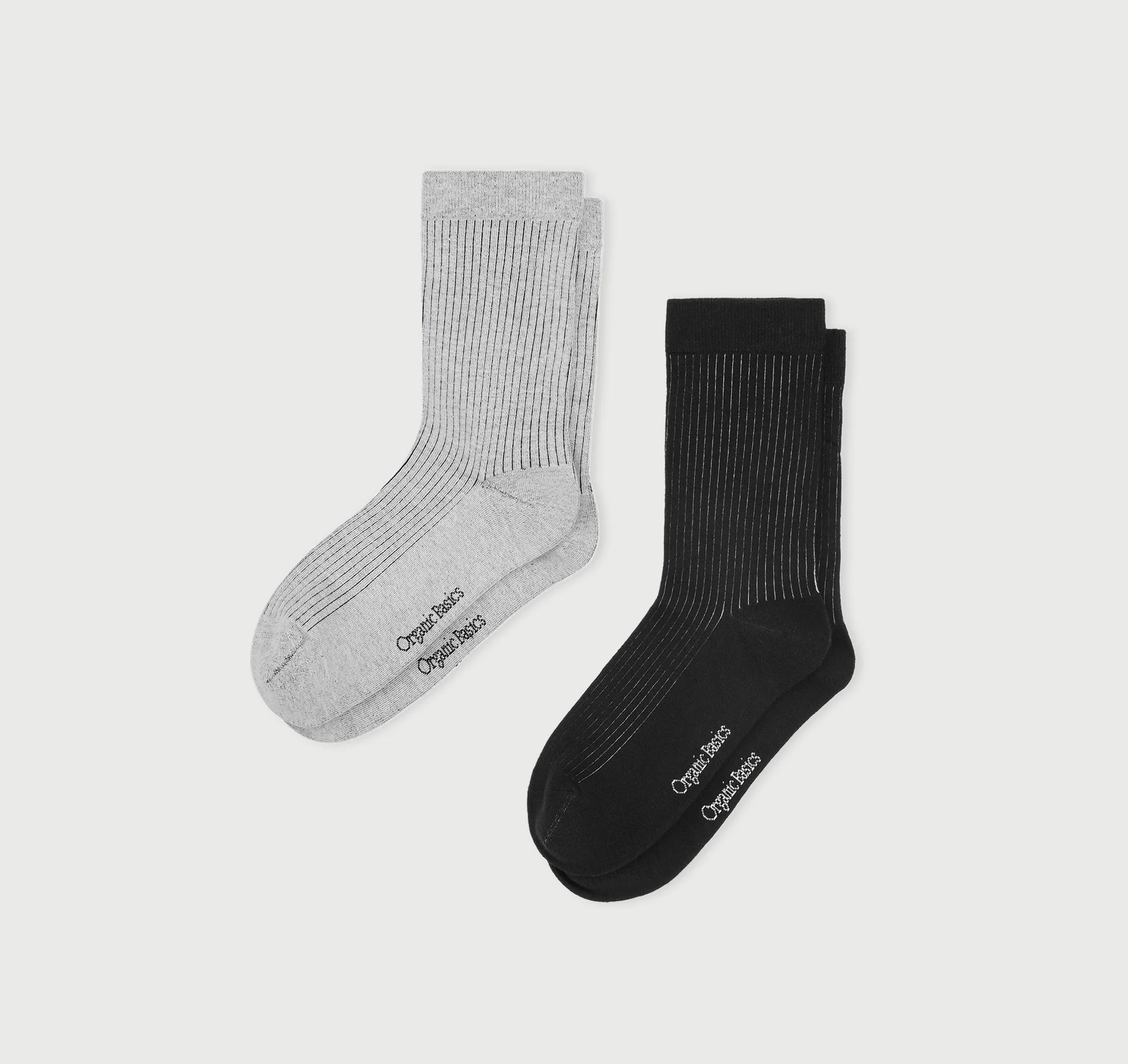 Core Rib Contrast Socks 2-Pack - Image 2