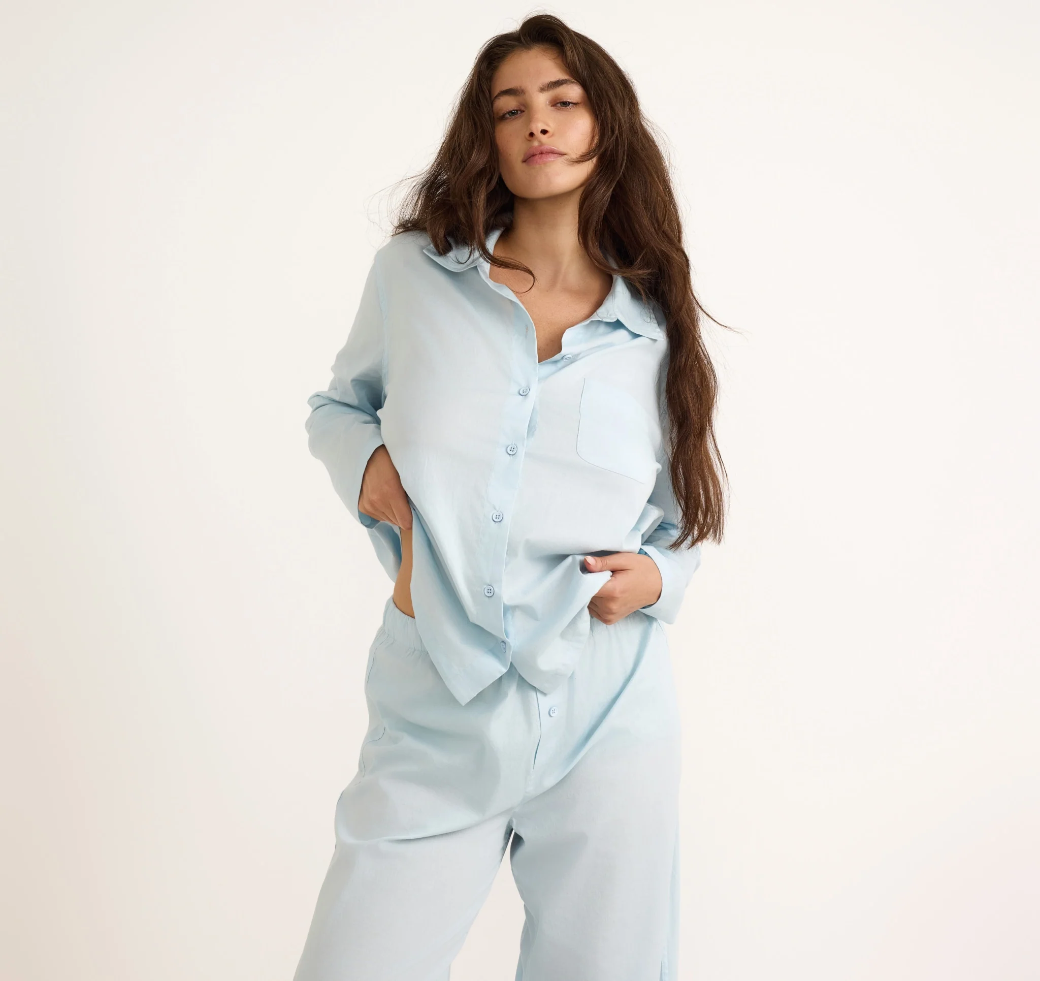 Core Sleep Poplin Pants - Image 5