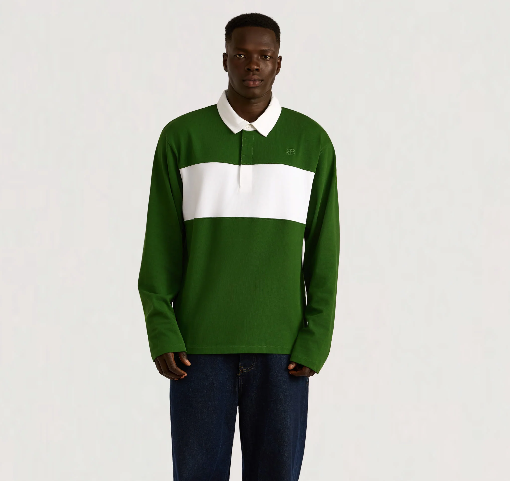 Casual Sport Long Sleeve Polo - Image 4
