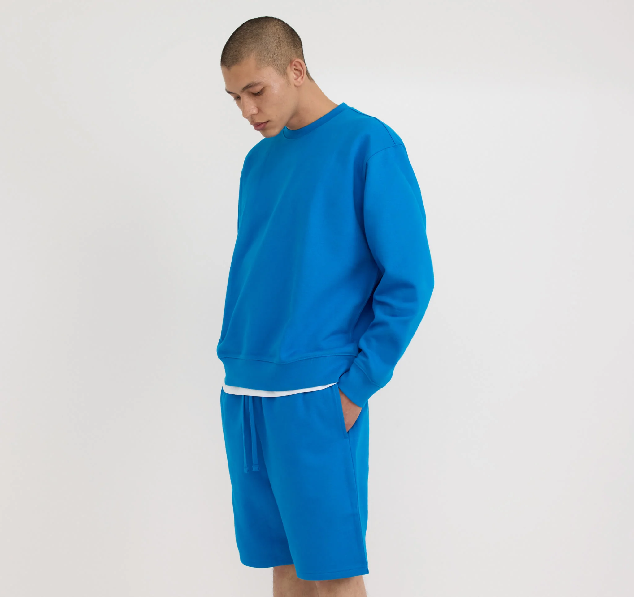 Weekend Boxy Fit Crewneck Sweatshirt - Image 4