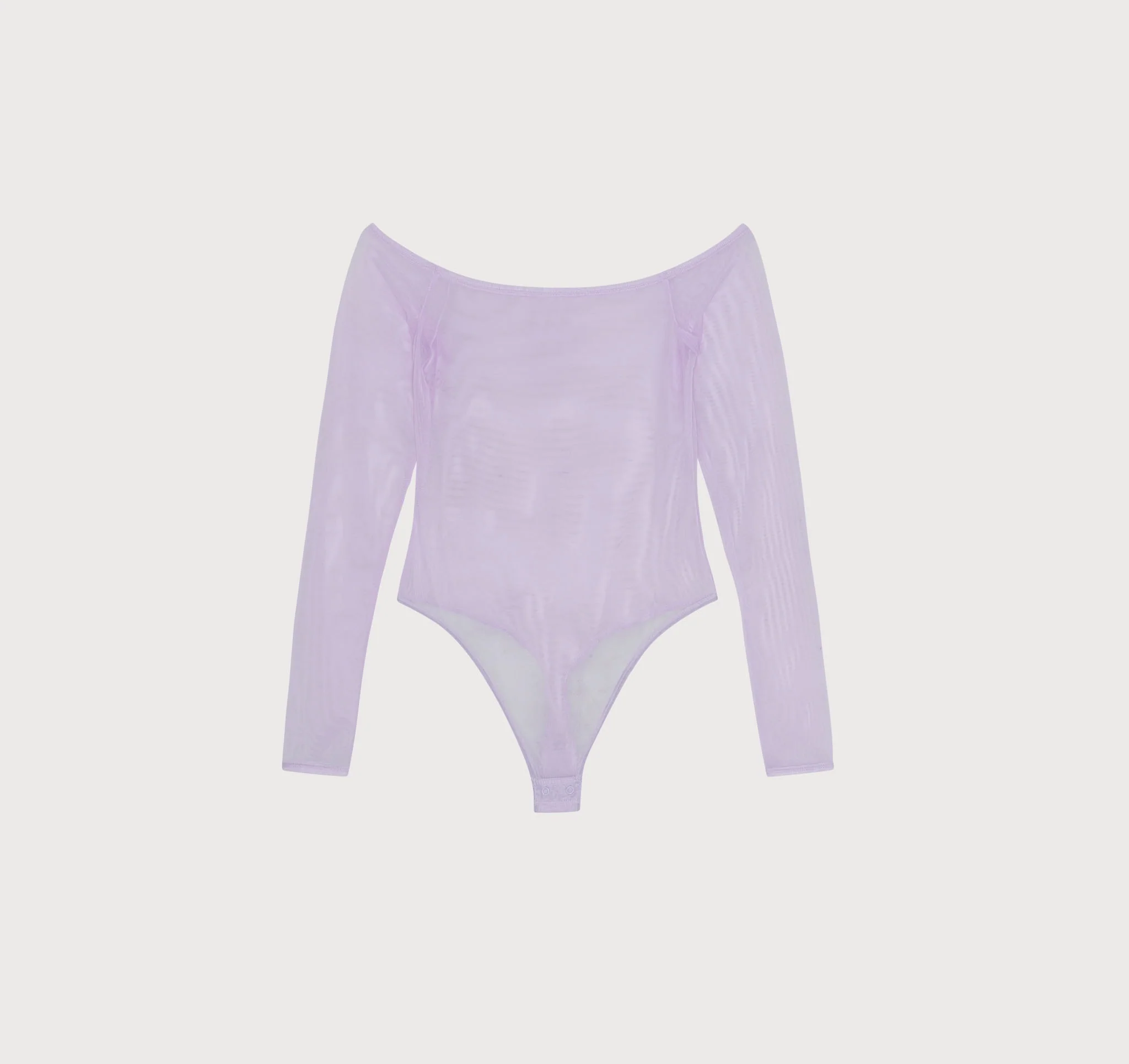 Mesh Off-Shoulder Bodysuit - Image 4