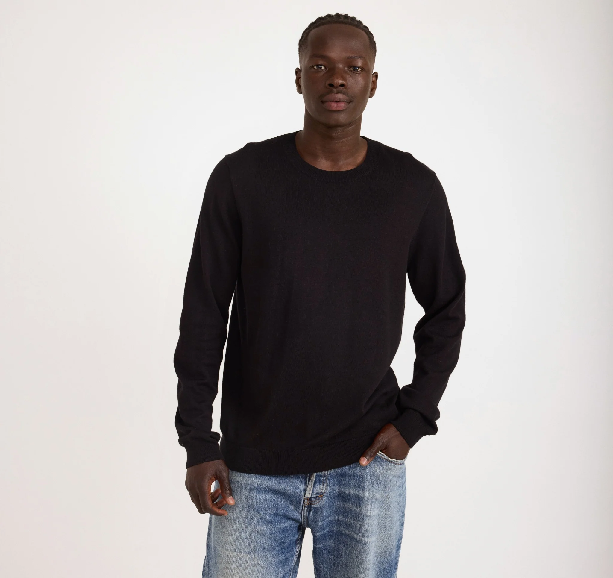 Soft Knit Crewneck Sweater - Image 2
