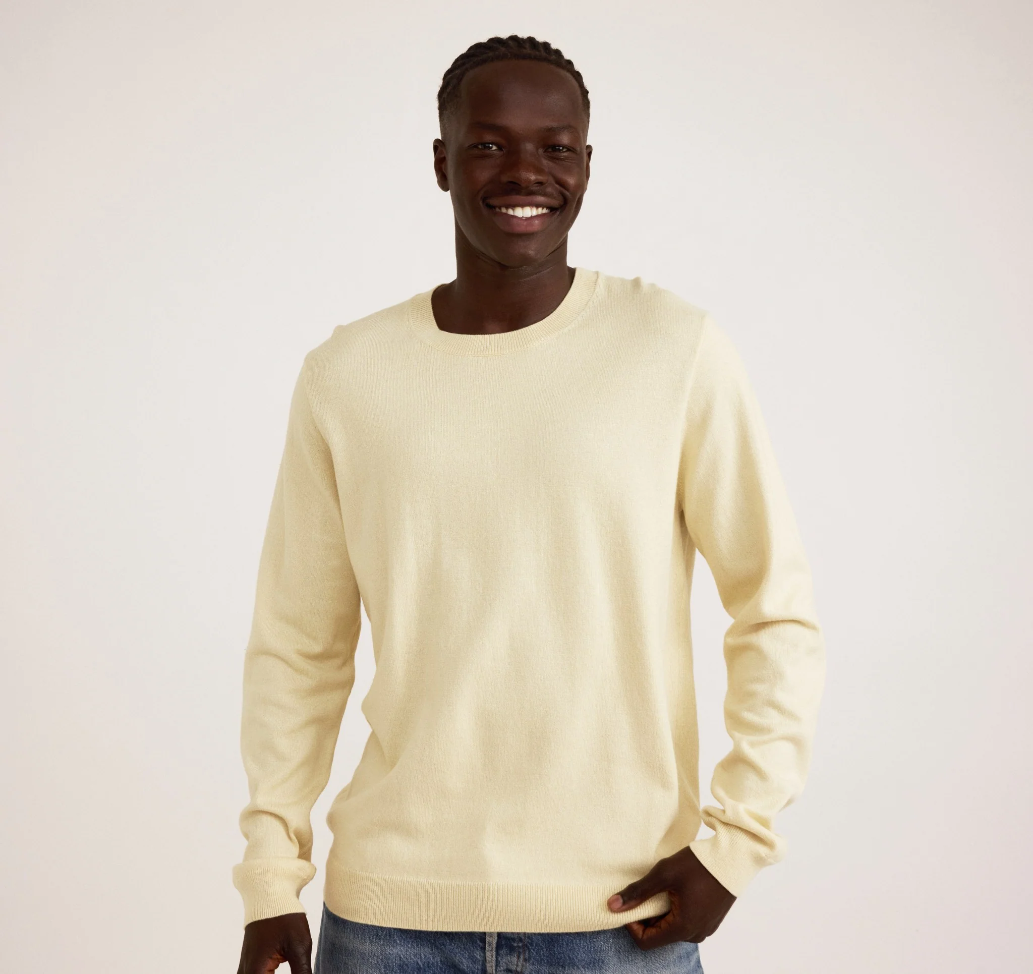 Soft Knit Crewneck Sweater - Image 2