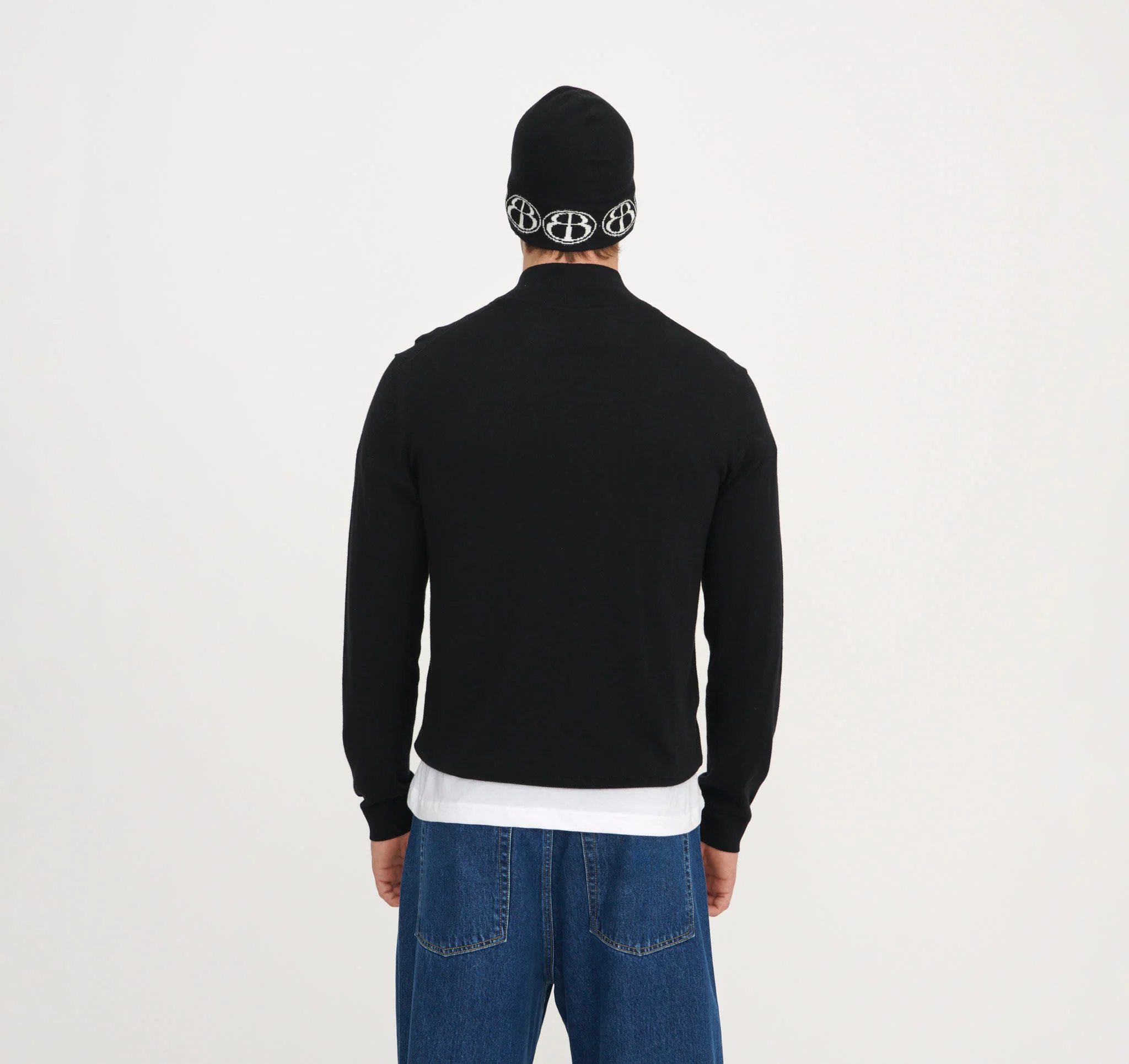Soft Knit Jacquard Beanie - Image 6