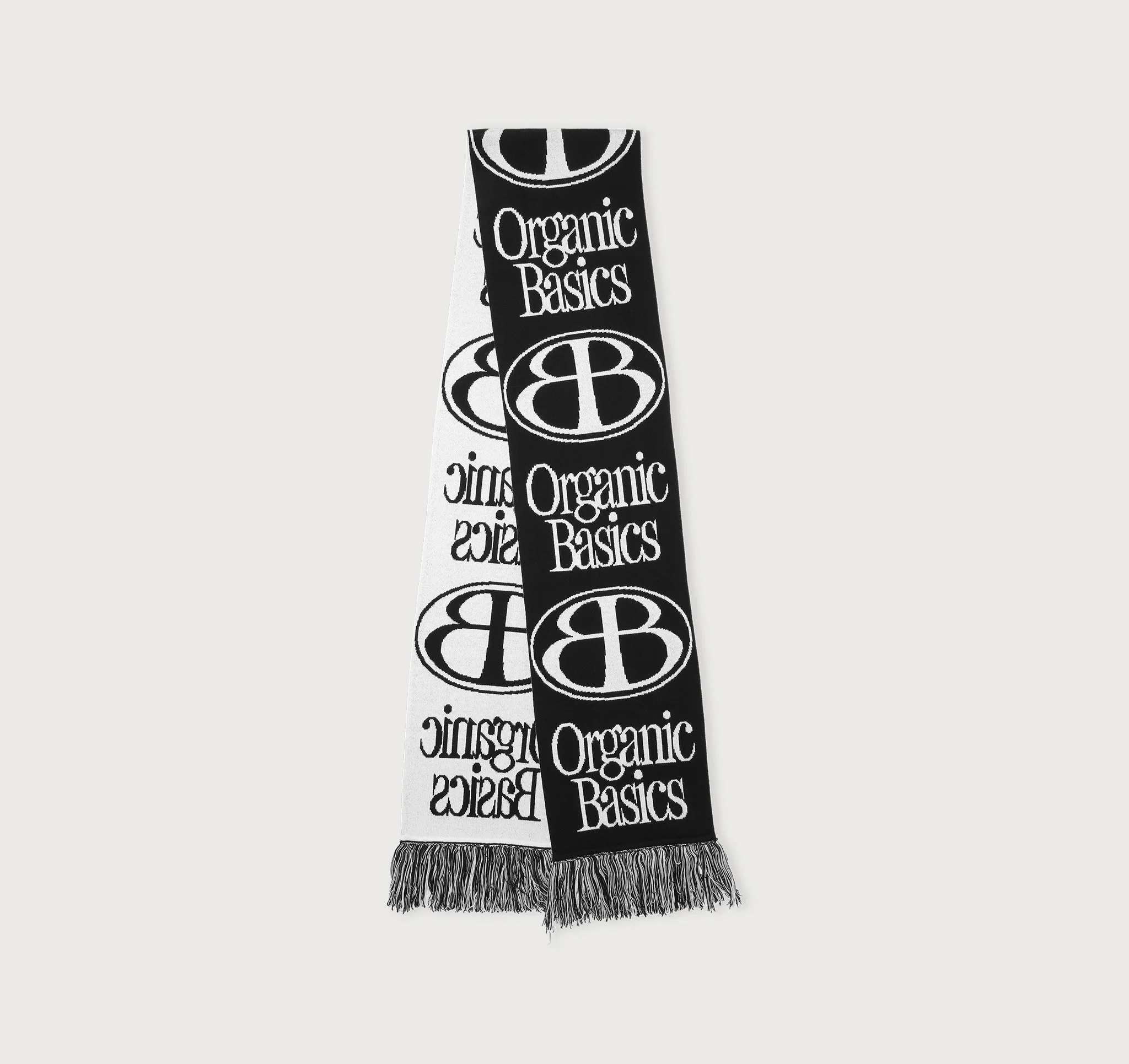 Soft Knit Jacquard Scarf - Image 3