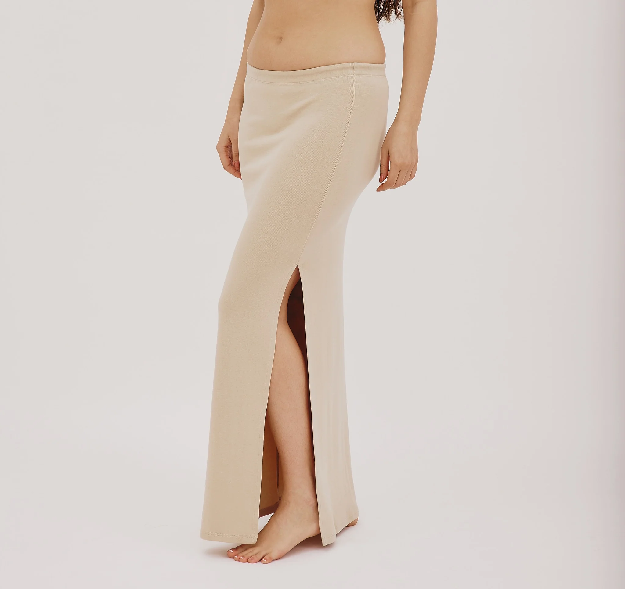 Soft Knit Maxi Skirt - Image 3