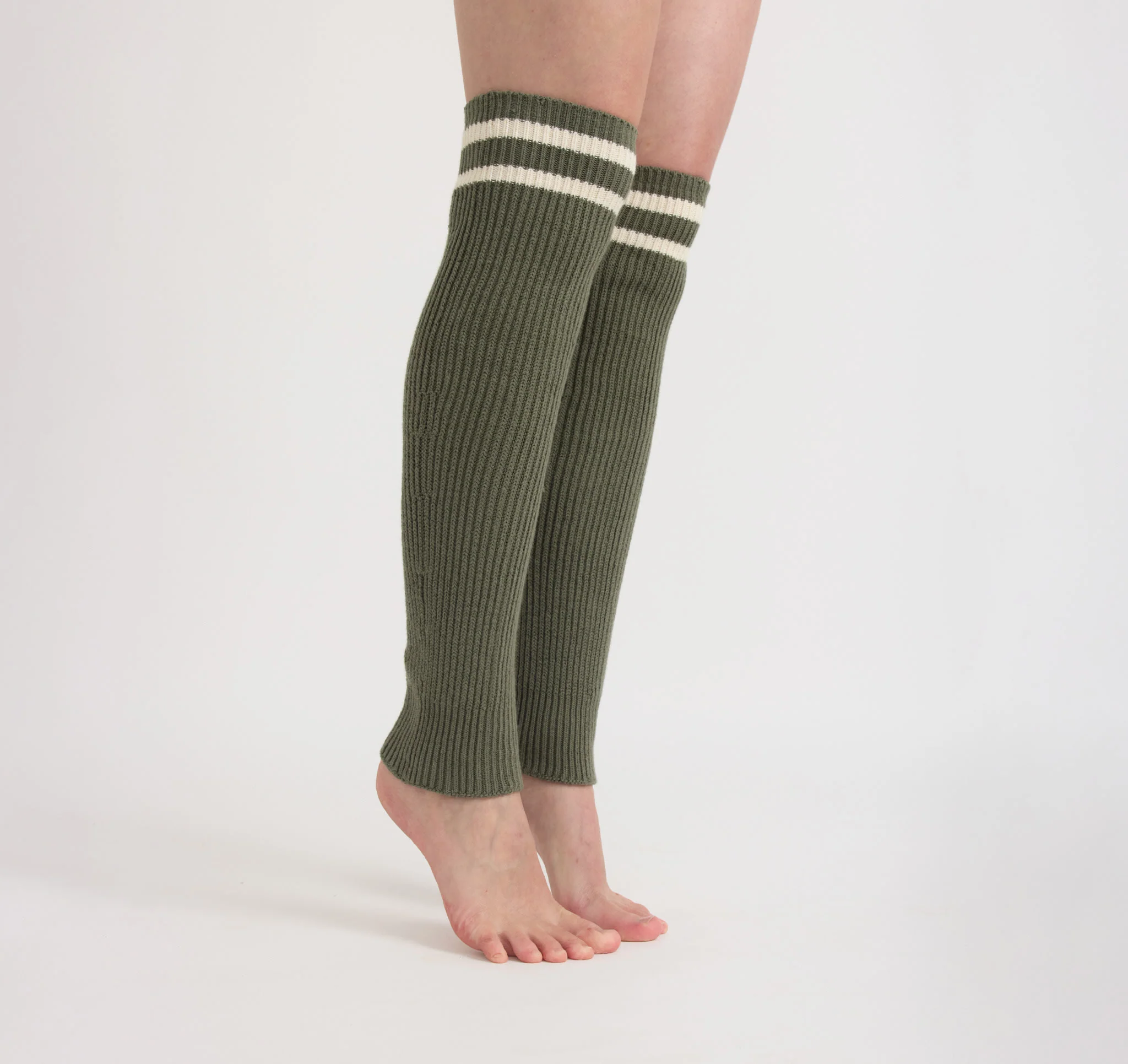 Soft Knit Rib Leg Warmer - Image 4