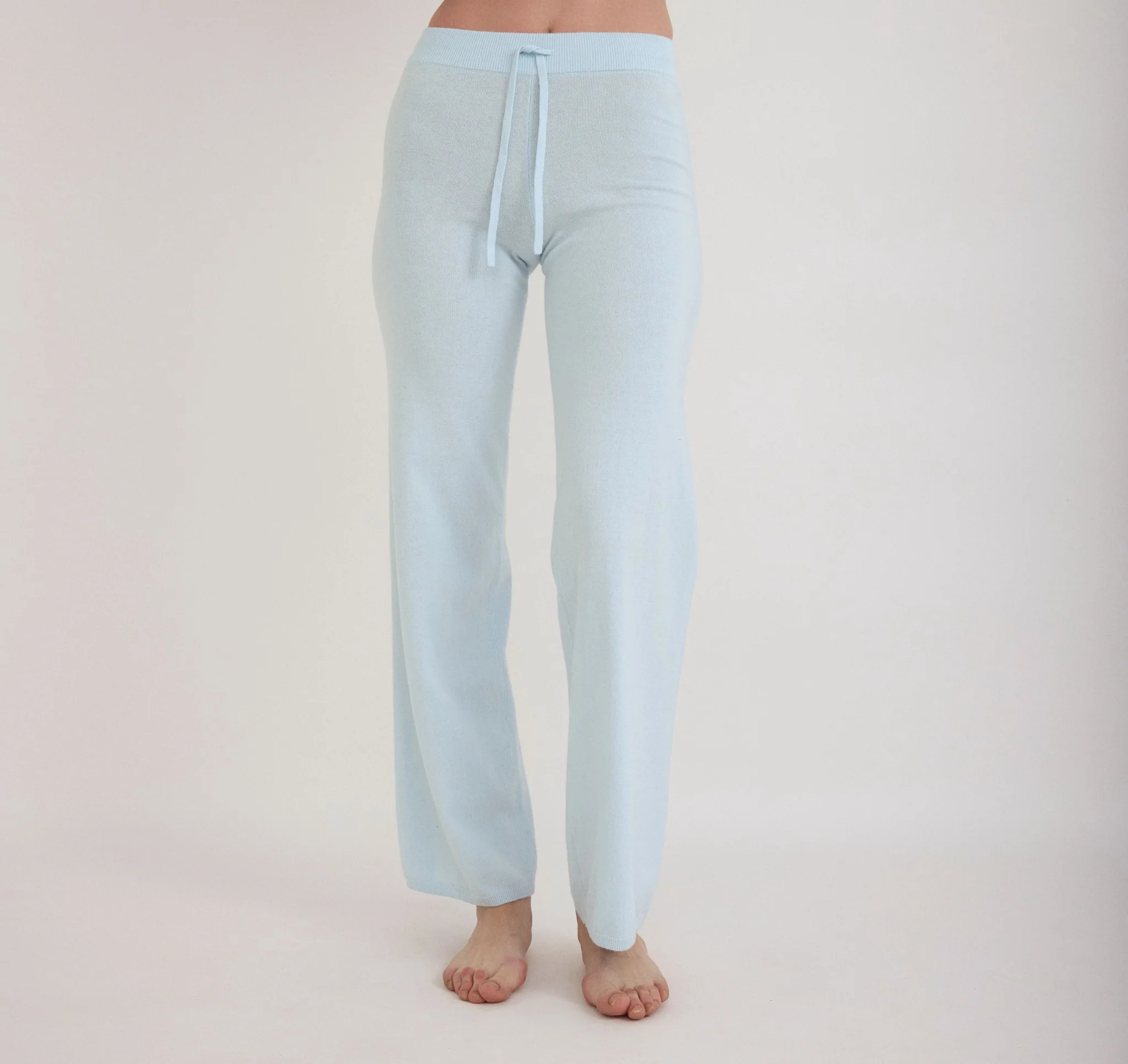 Soft Knit Straight Leg Pants - Image 3
