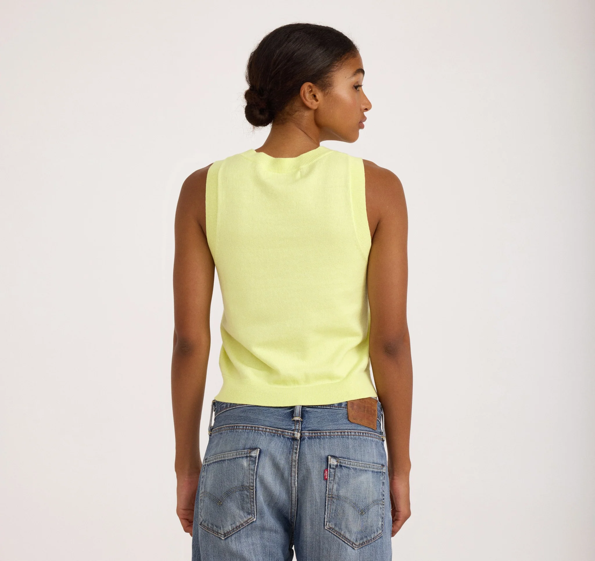 Soft Knit Sweater Vest - Image 3