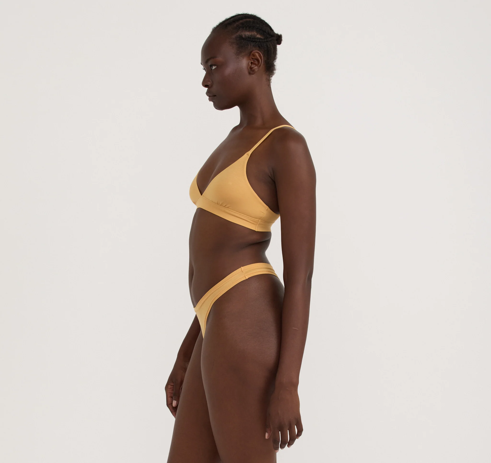 Soft Touch Veil Triangle Bralette - Image 3