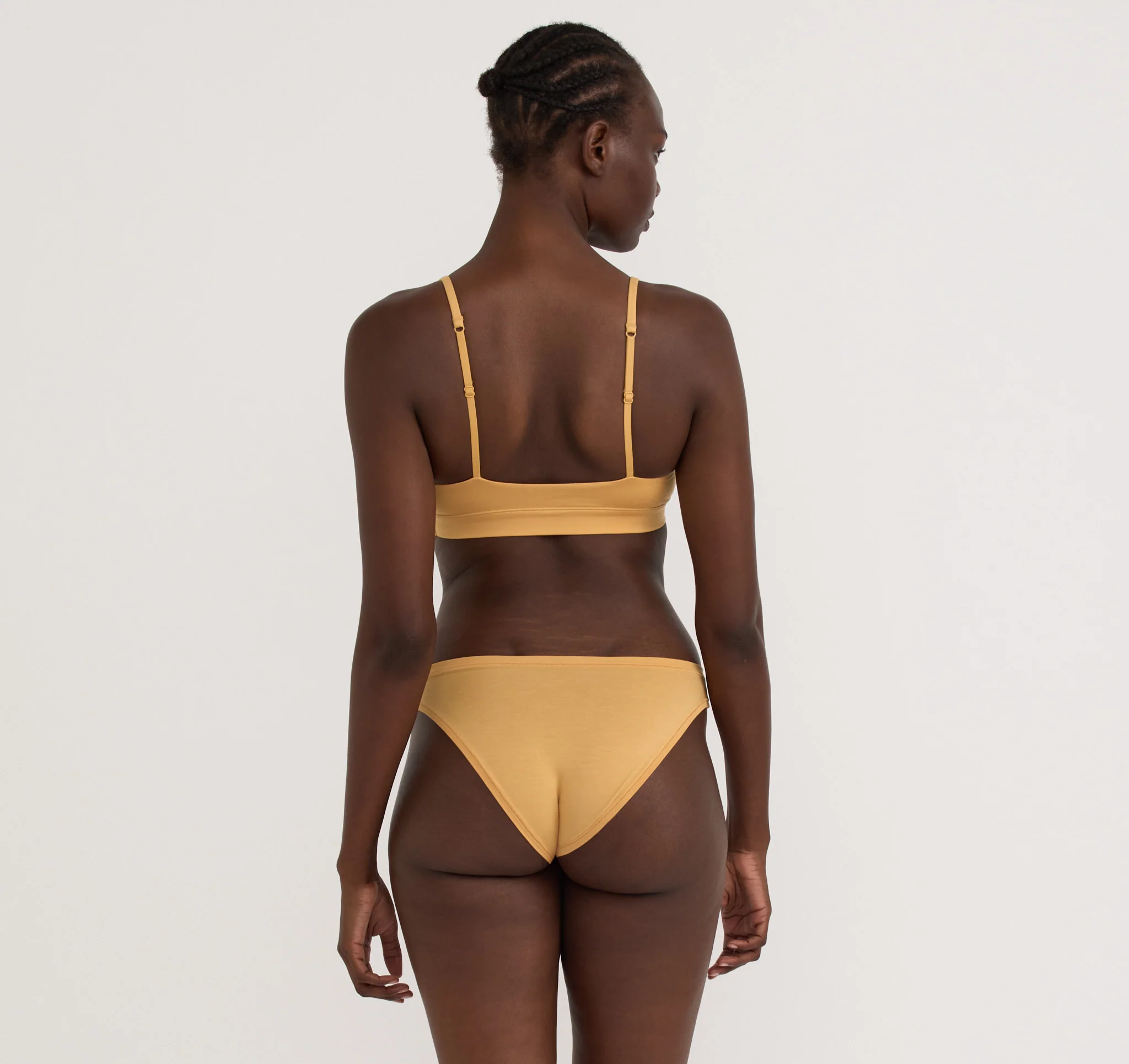 Soft Touch Veil Triangle Bralette - Image 5