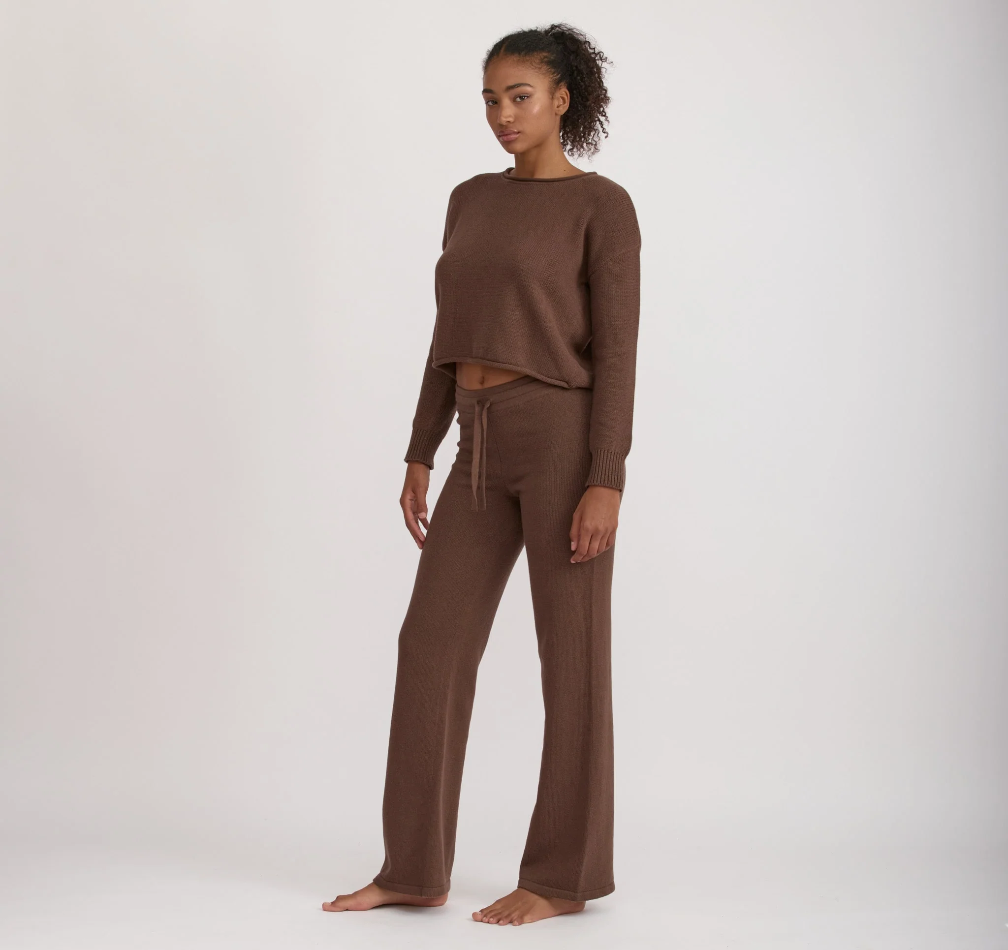 True Knit Wide Leg Pants - Image 2