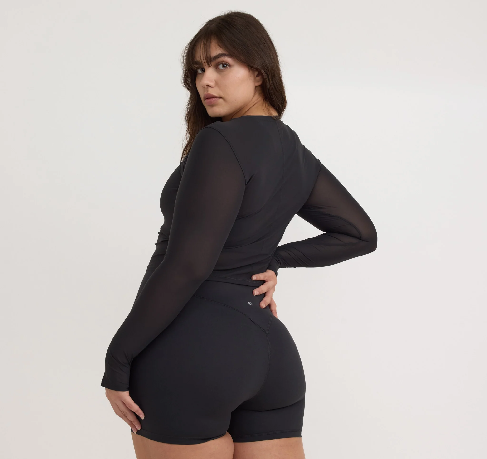 Active Mesh Long Sleeve Tee - Image 3