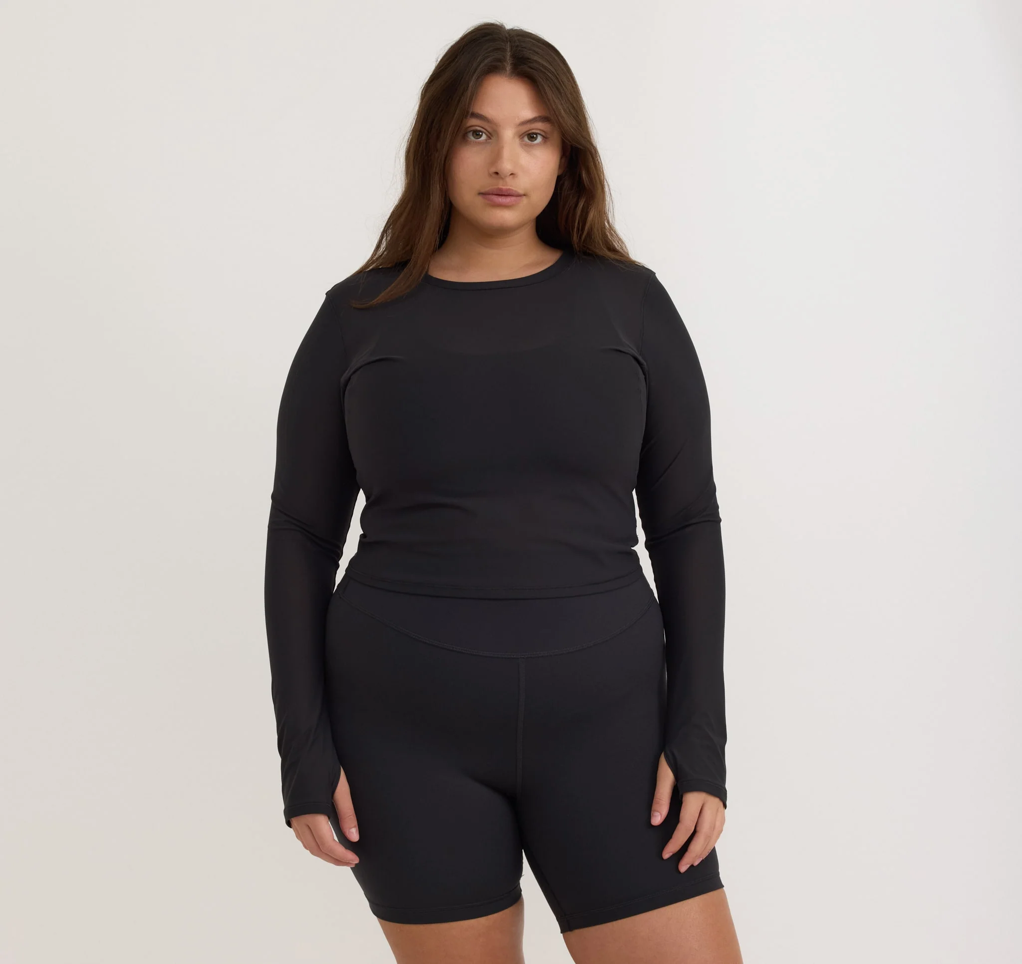 Active Mesh Long Sleeve Tee - Image 4
