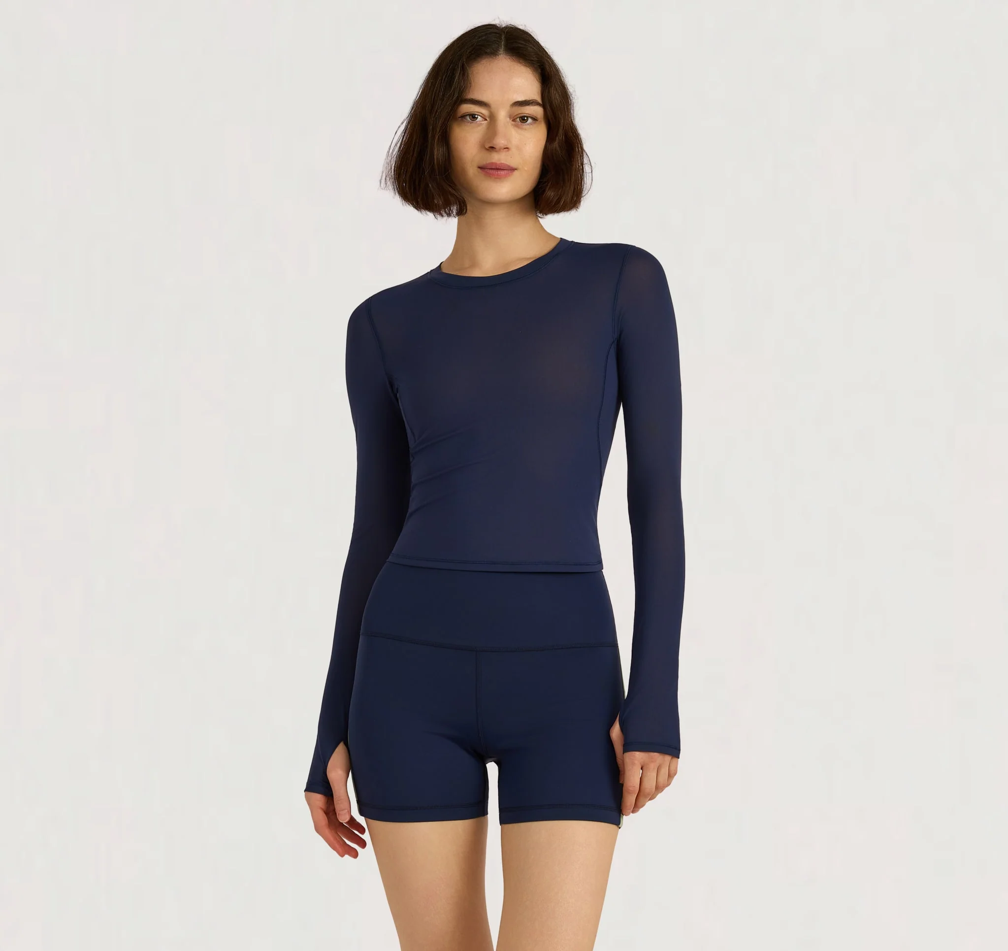 Active Mesh Long Sleeve Tee - Image 2