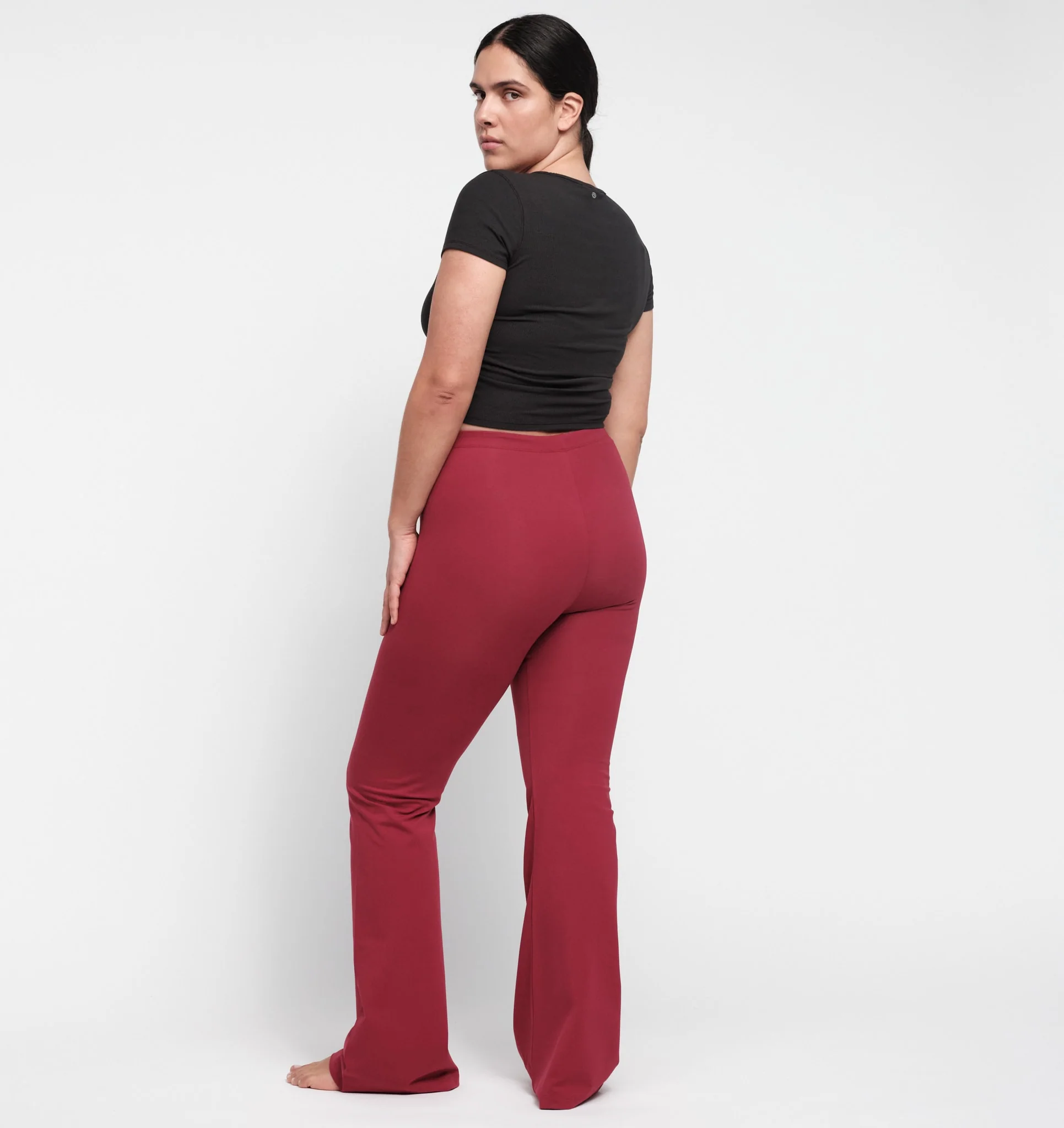 Active Rib Ruched Tee - Image 7