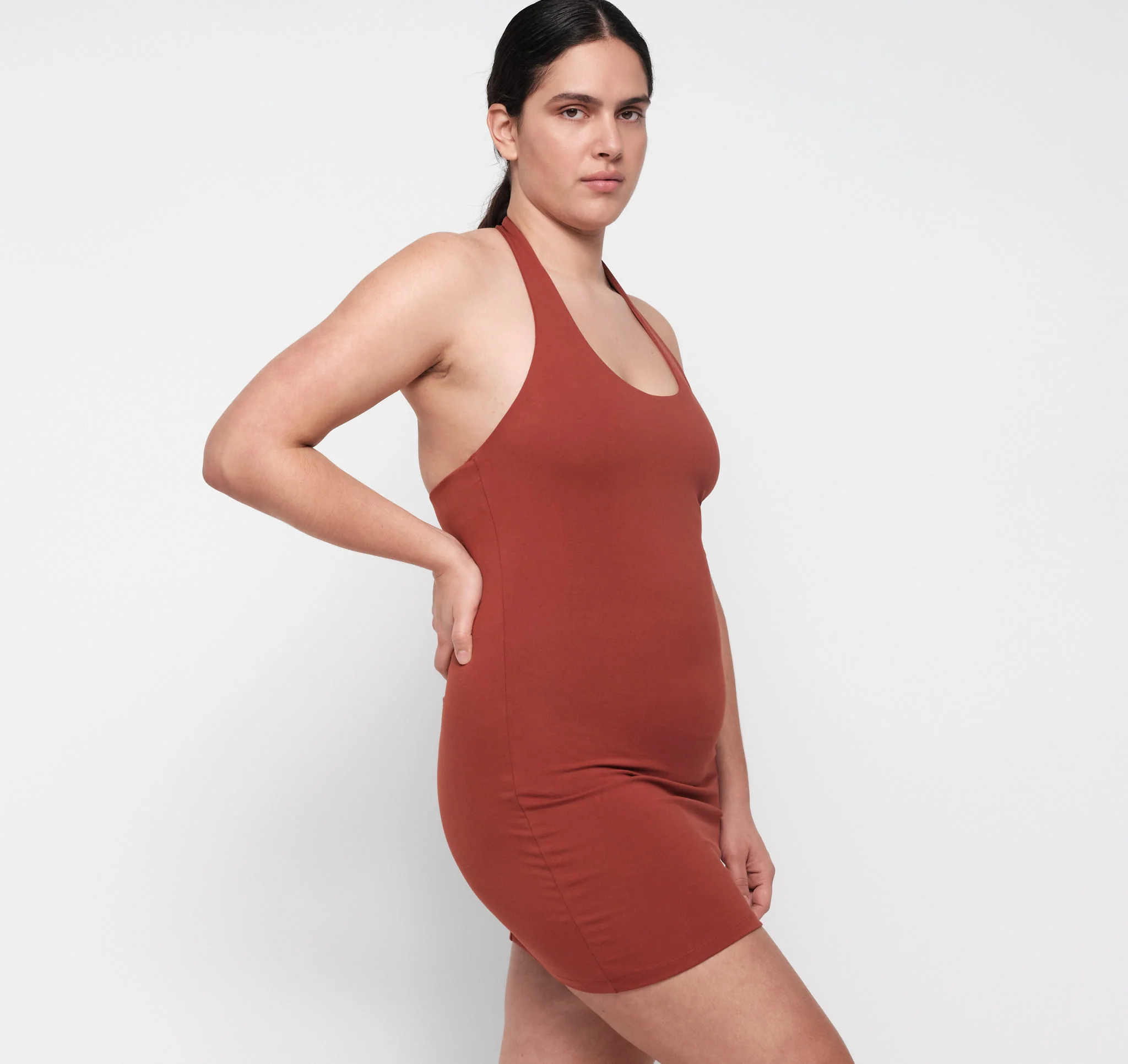 Core Halter Mini Dress - Image 3