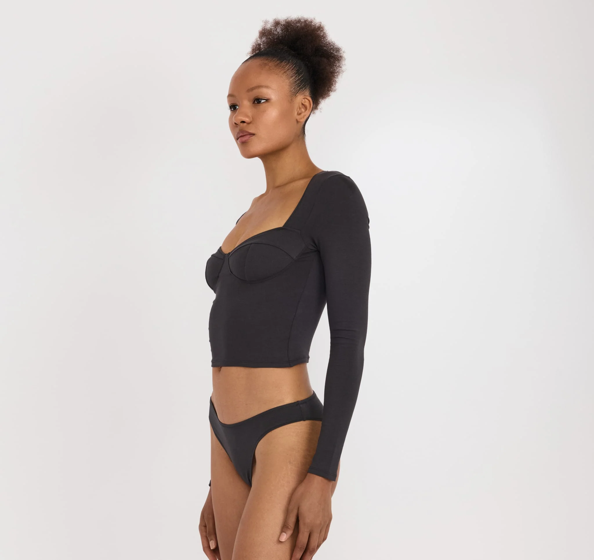 Core Icon Bustier Top - Image 2