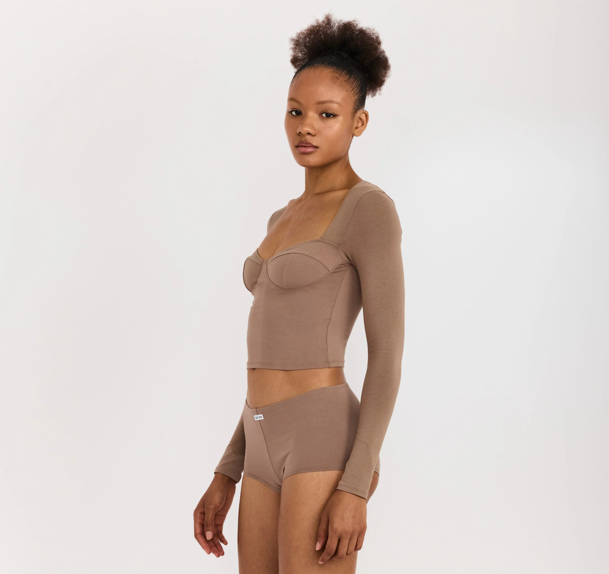 Core Icon Bustier Top - Image 2