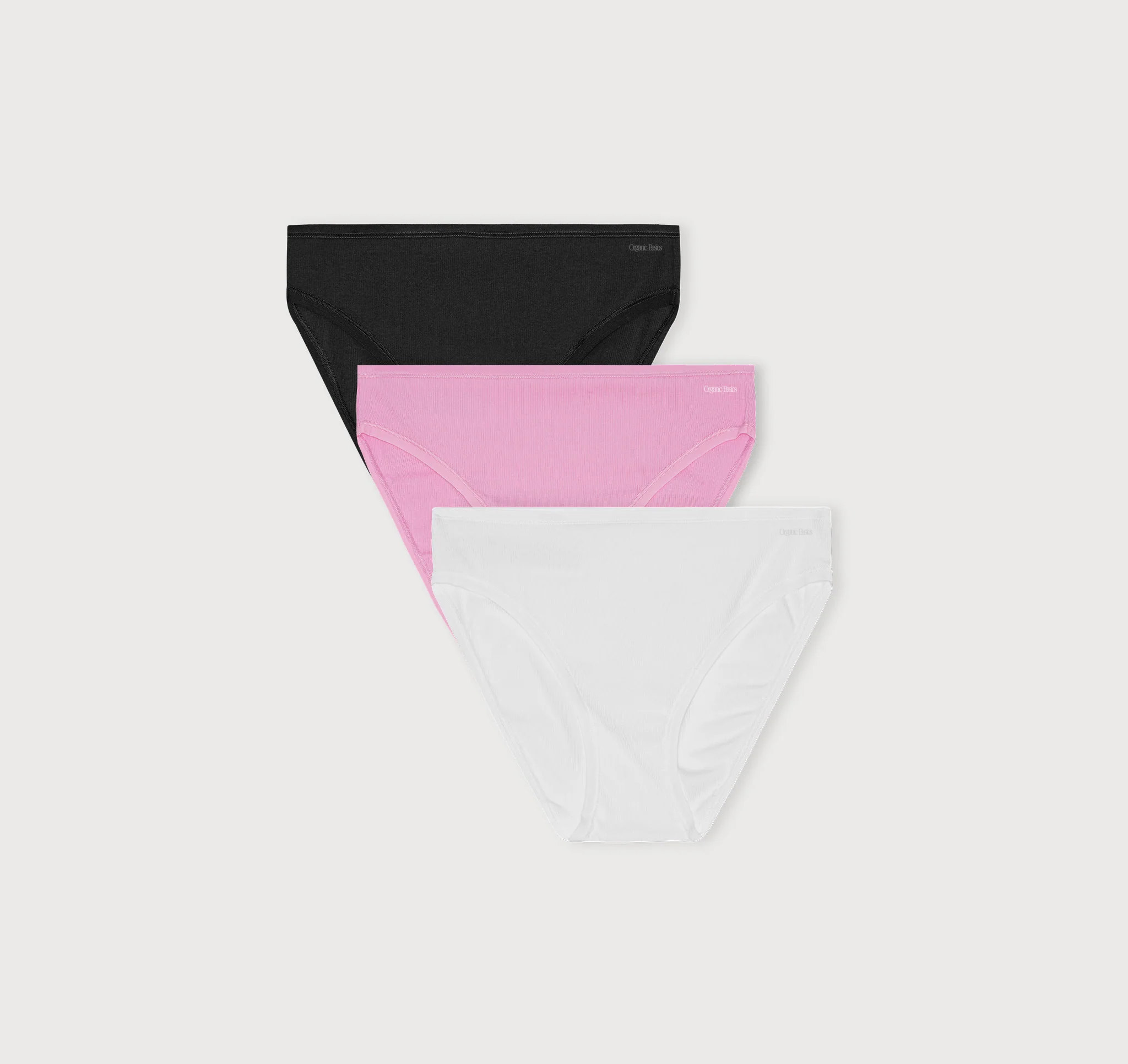 Core Rib High-Leg Briefs 3-Pack - Image 3