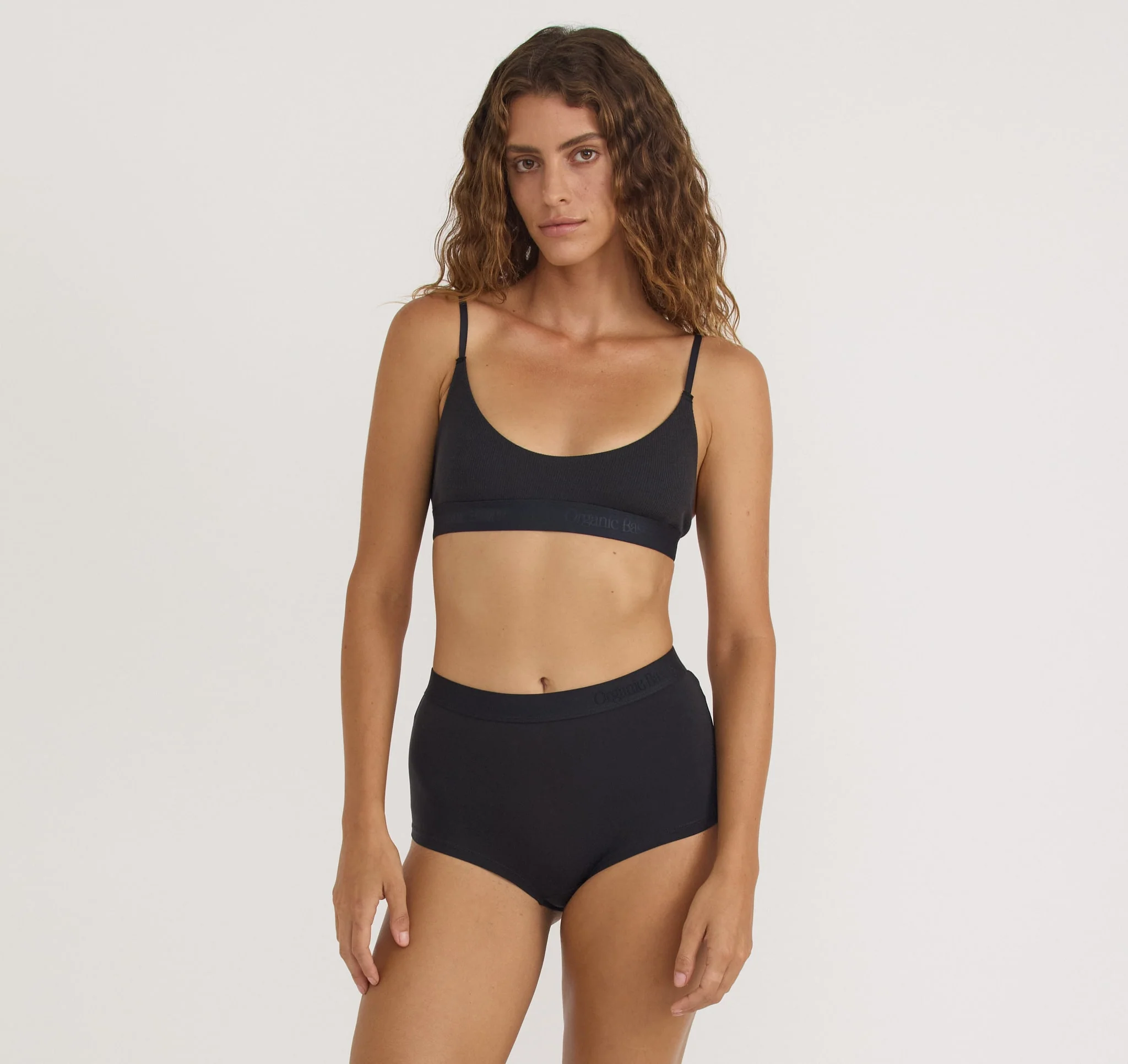 Core Rib Open Back Scoop Bralette 2-Pack - Image 2