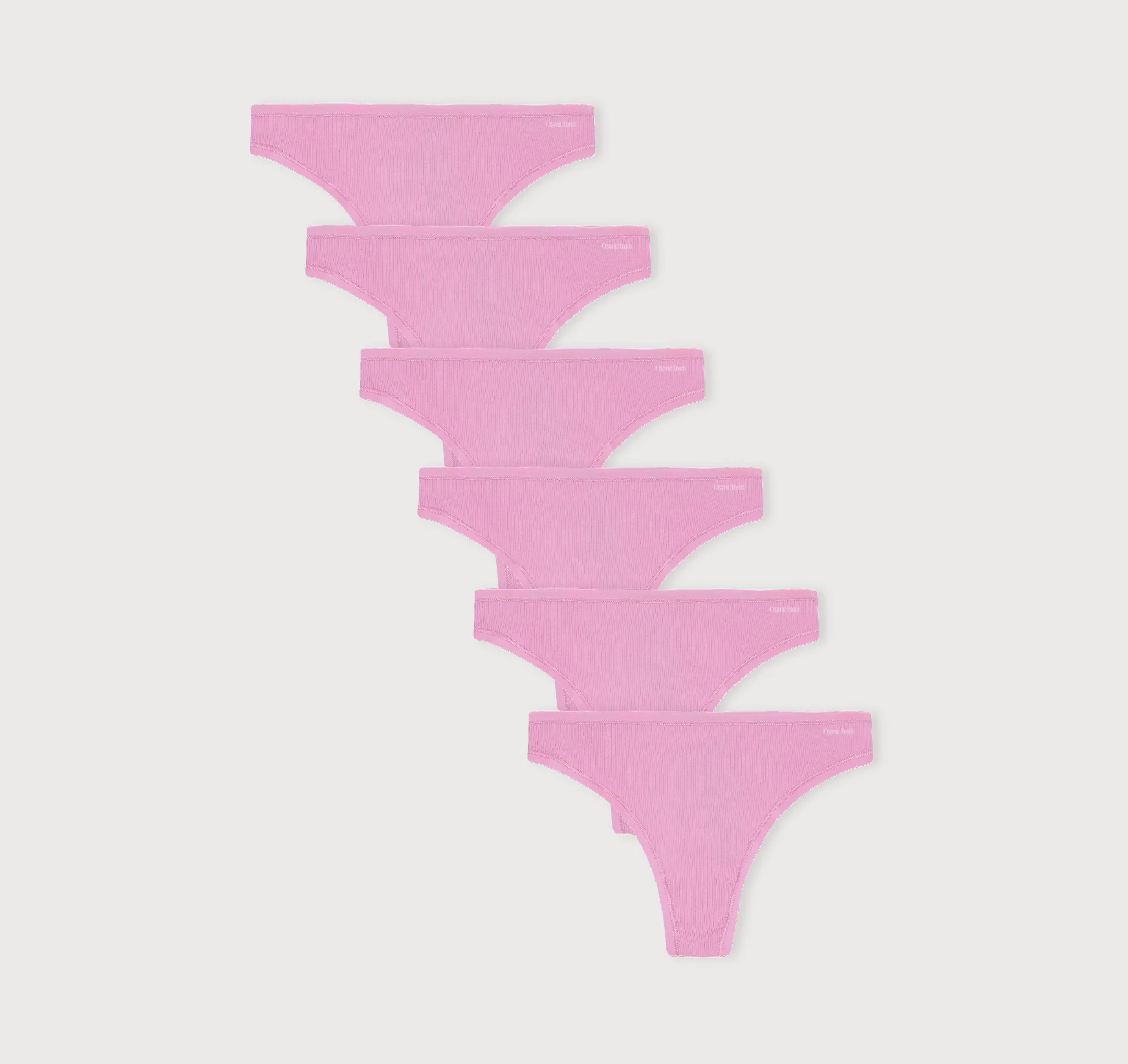 Core Rib Thong 6-Pack - Image 3