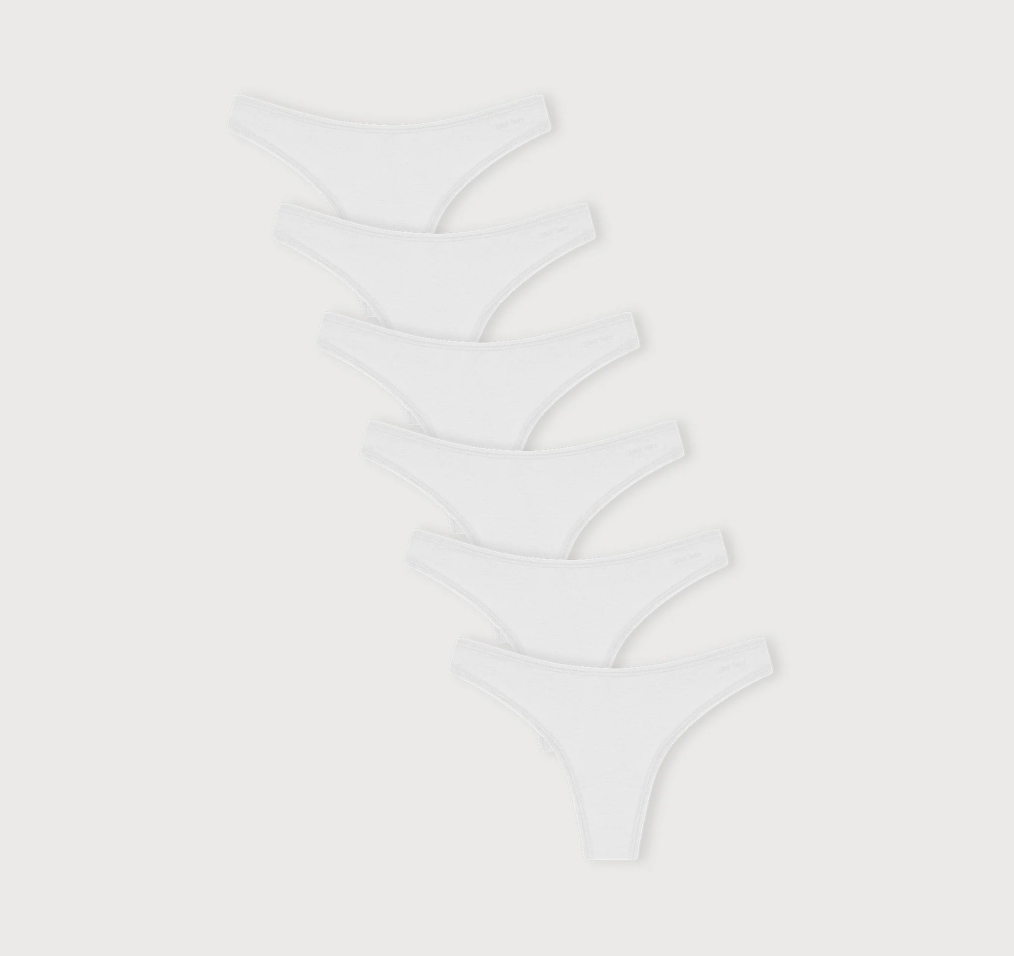 Core Rib Thong 6-Pack - Image 4