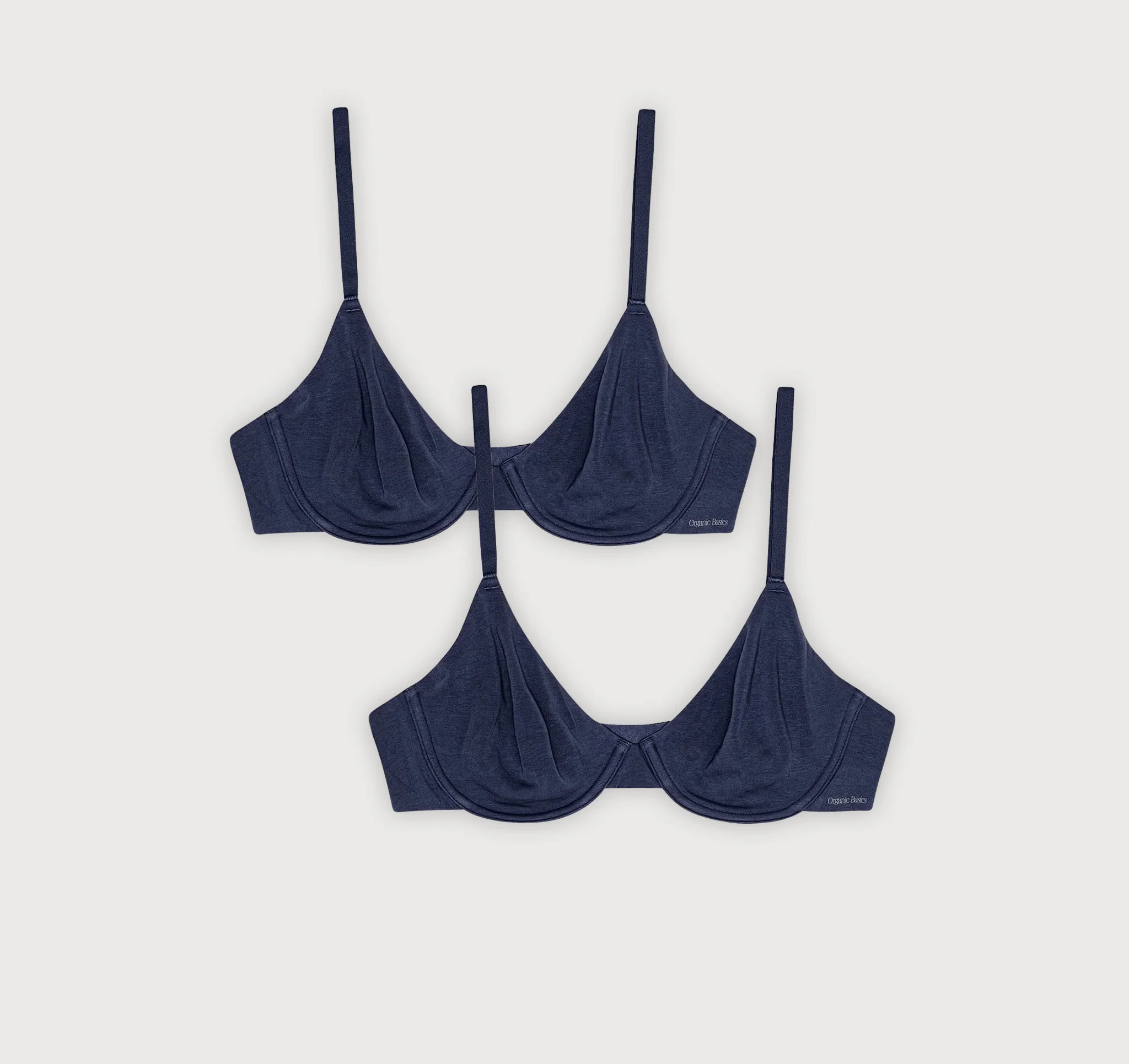 Core Unlined Demi Bra 2-Pack