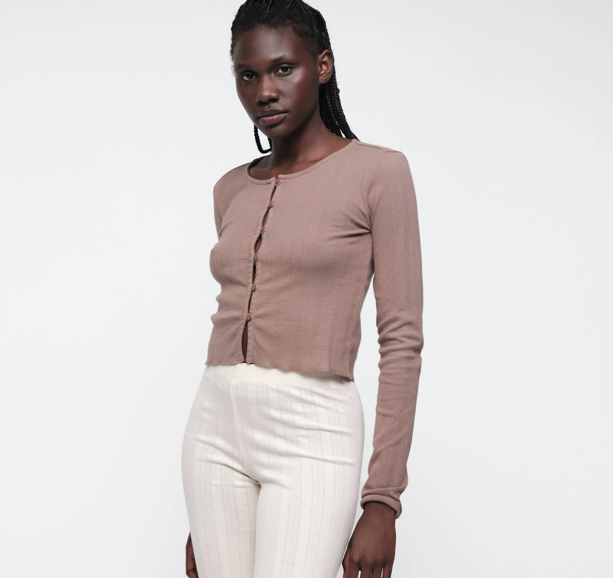 Pointelle Cardigan - Image 3