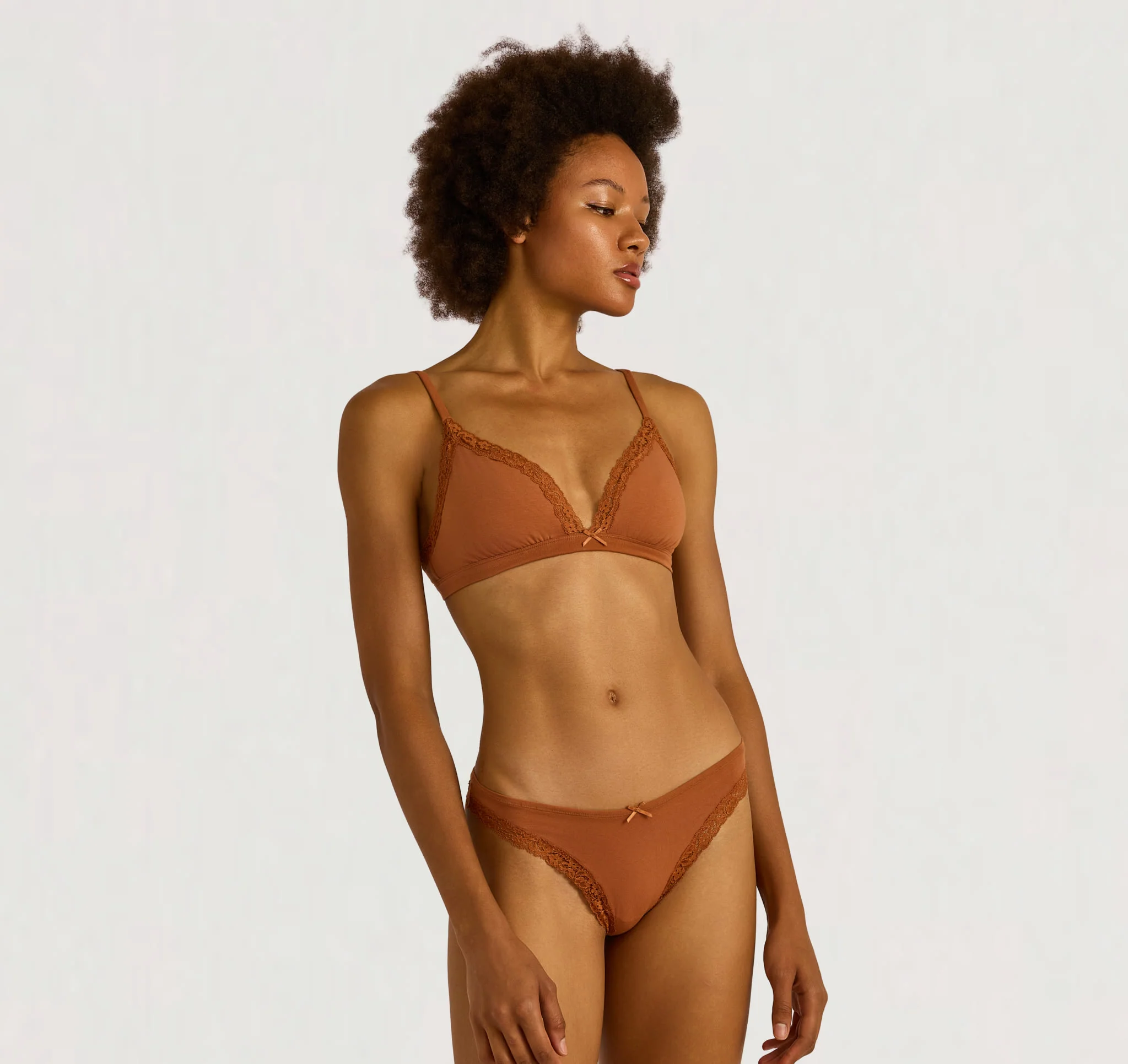 Flex Lace Triangle Bralette - Image 2
