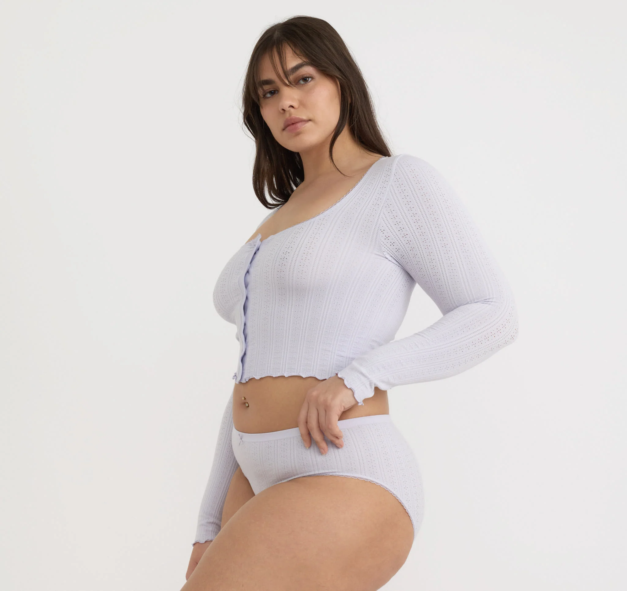 Pointelle Cardigan - Image 2
