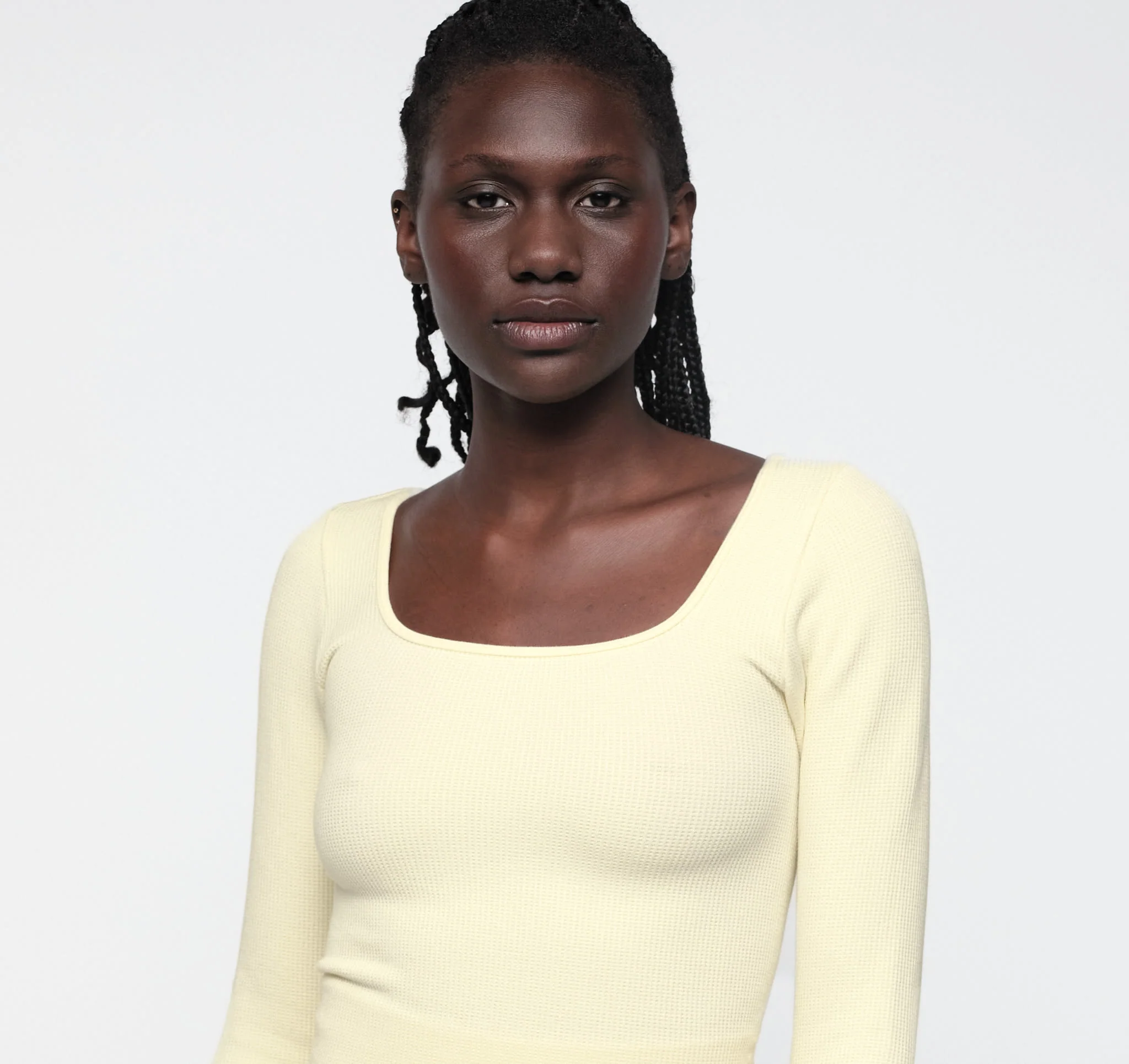 Seamless Waffle Long Sleeve Tee - Image 2