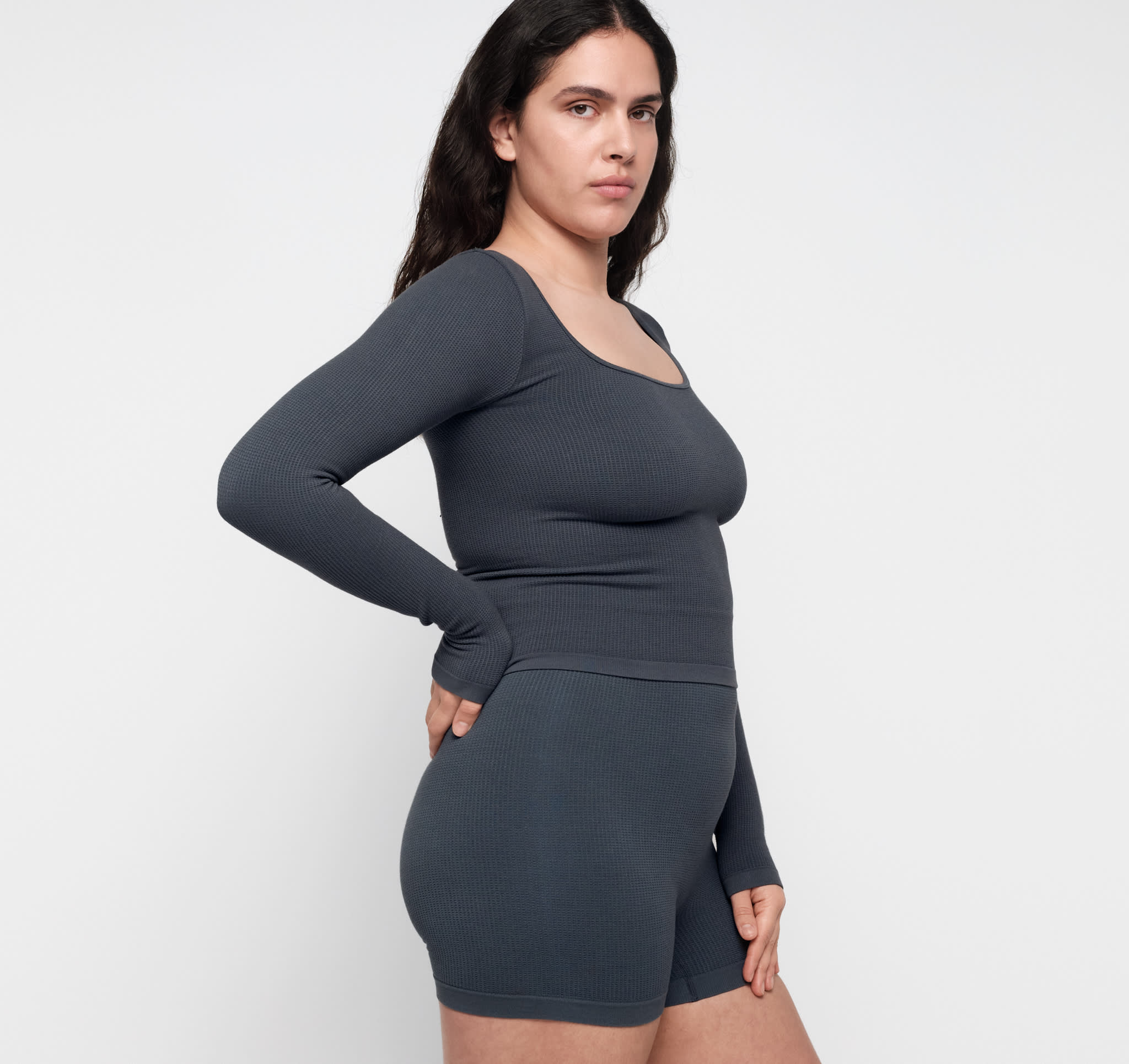 Seamless Waffle Shorts - Image 3
