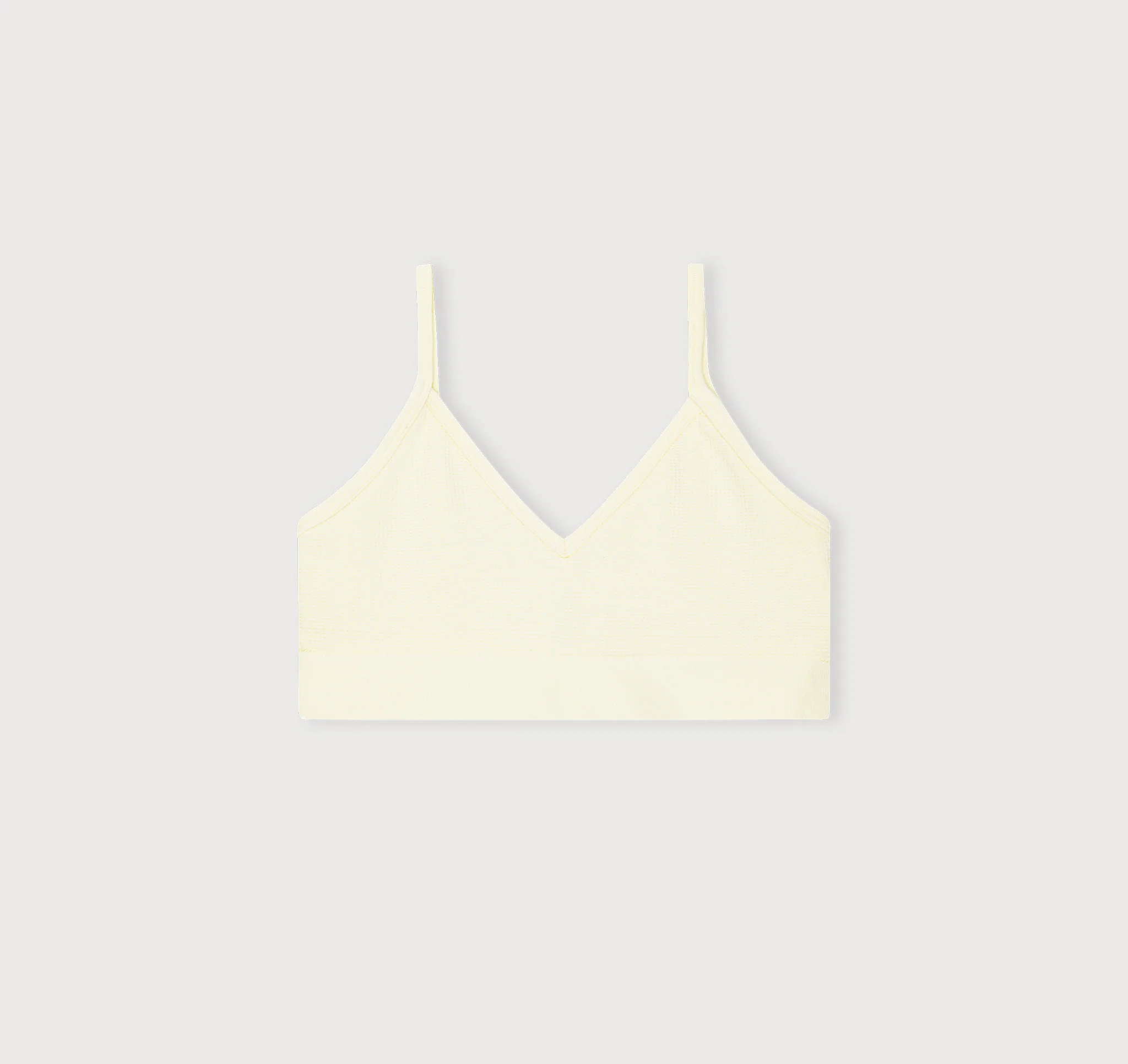 Seamless Waffle Triangle Bralette - Image 5
