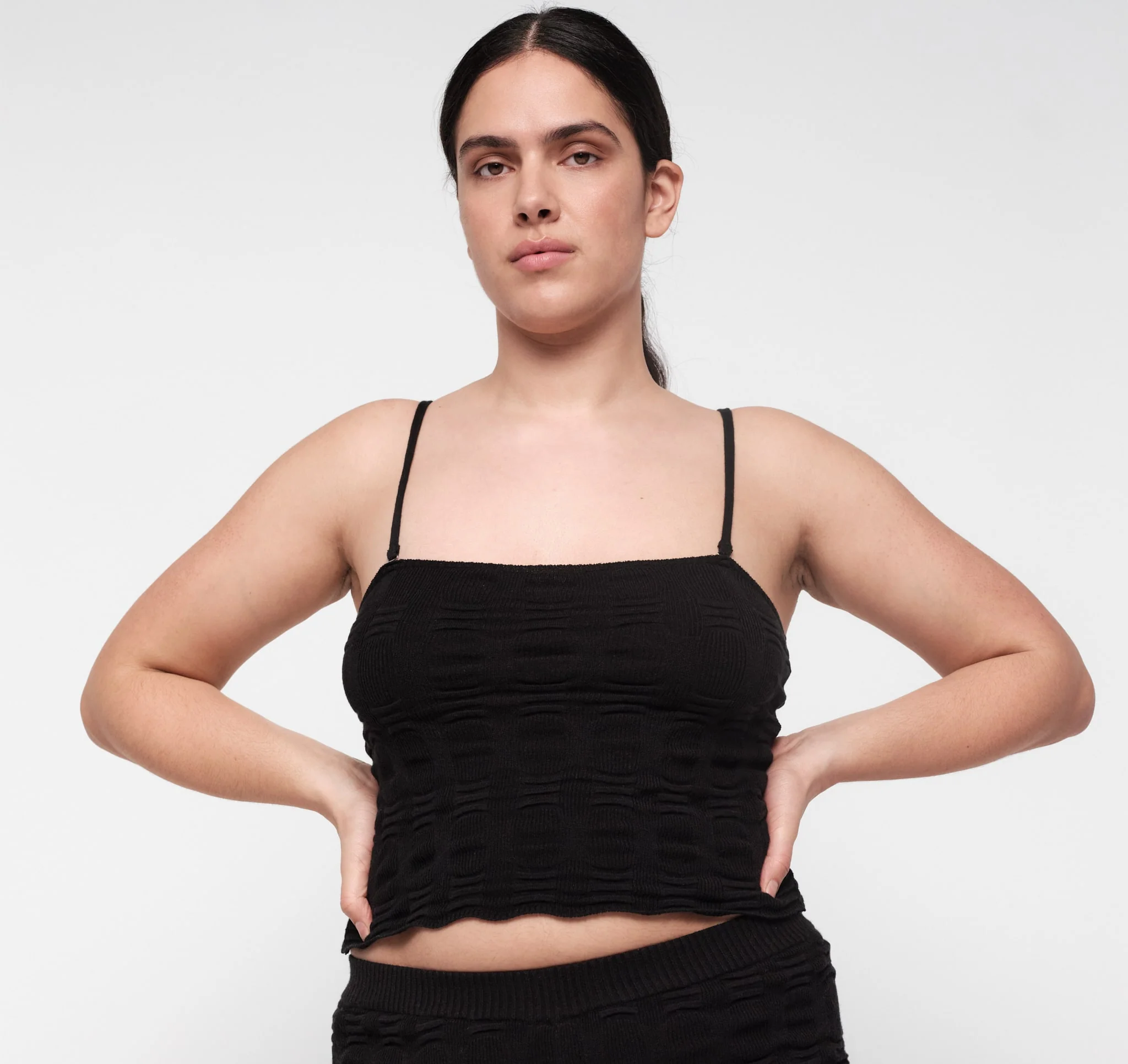 Soft Knit Textured Cami - Image 2