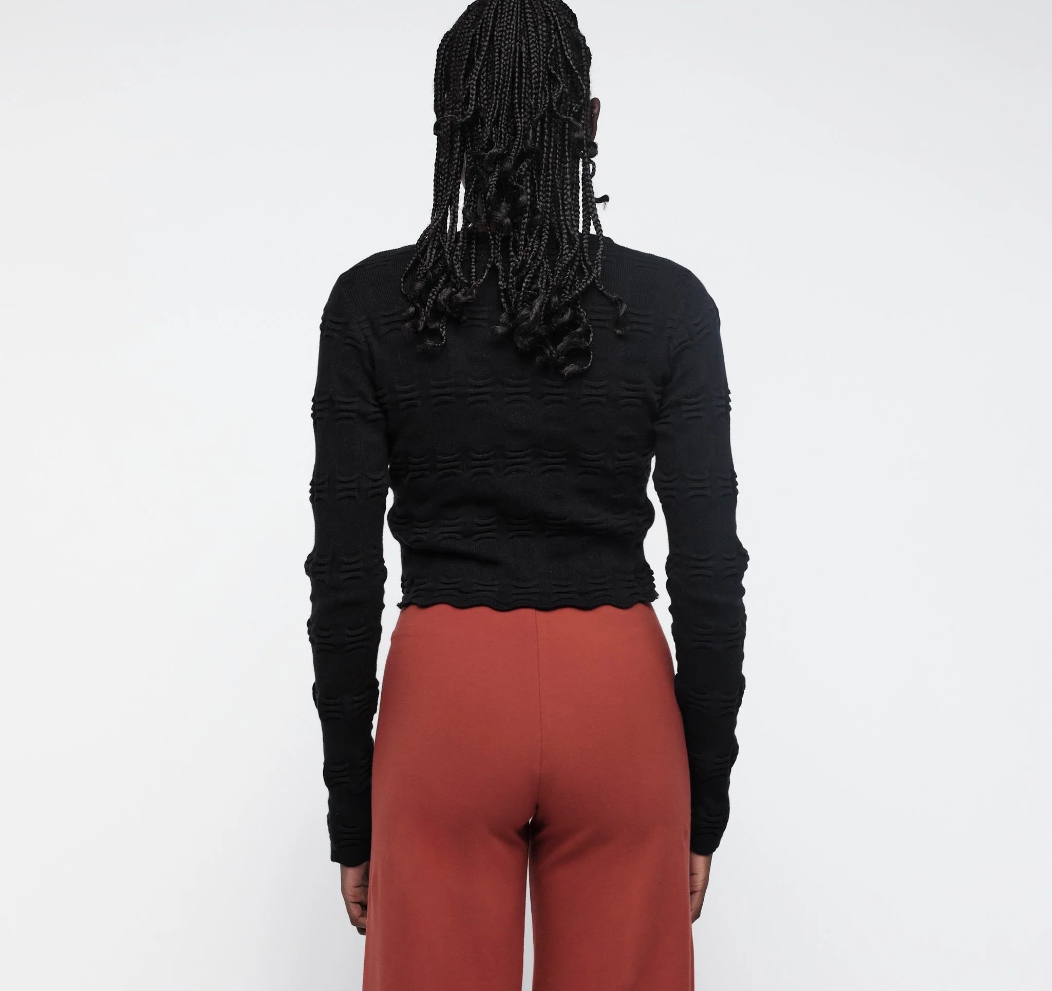 Soft Knit Textured Cardigan - Image 4