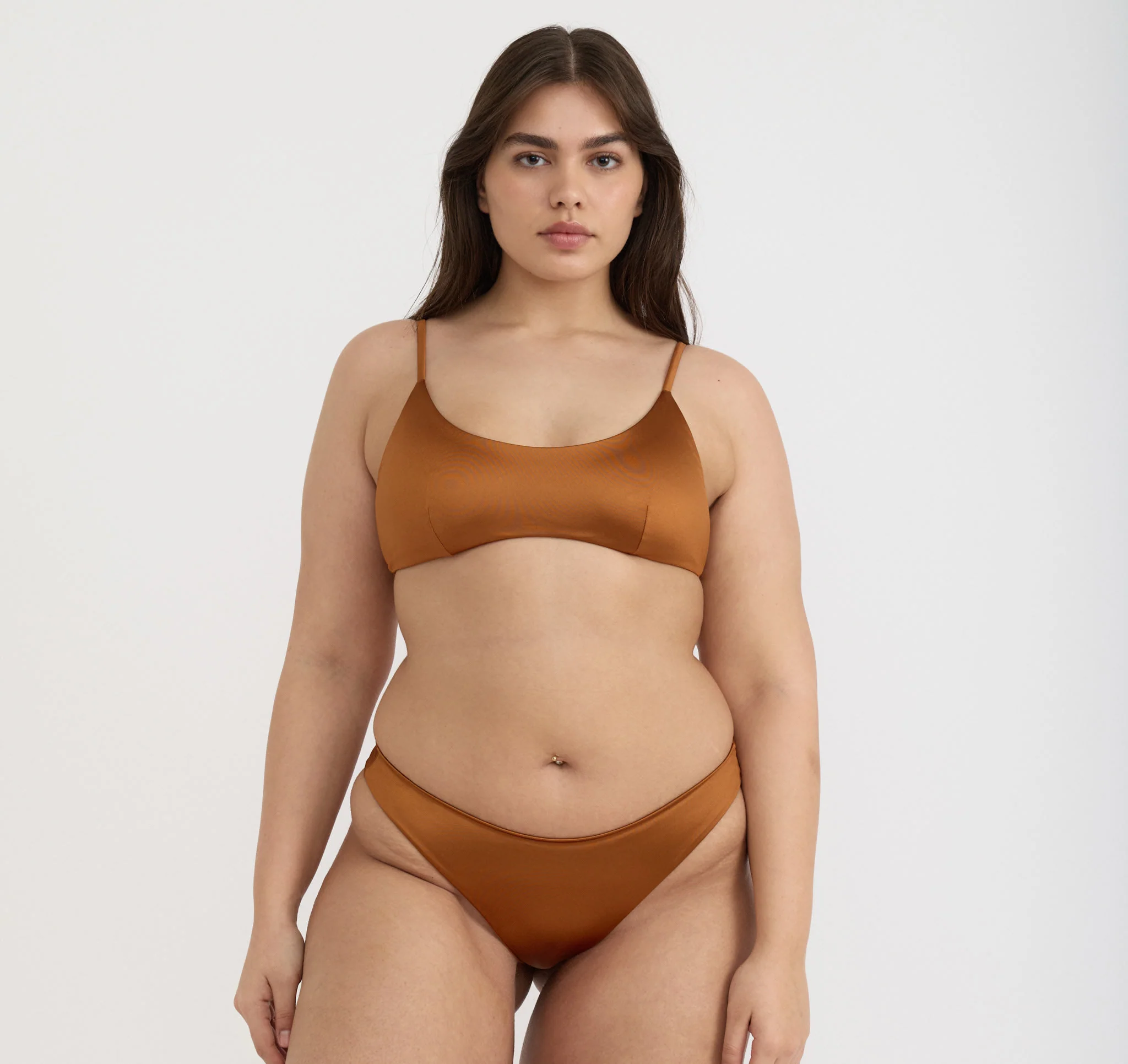 Solar Swim Scoop Neck Bikini Top - Image 3